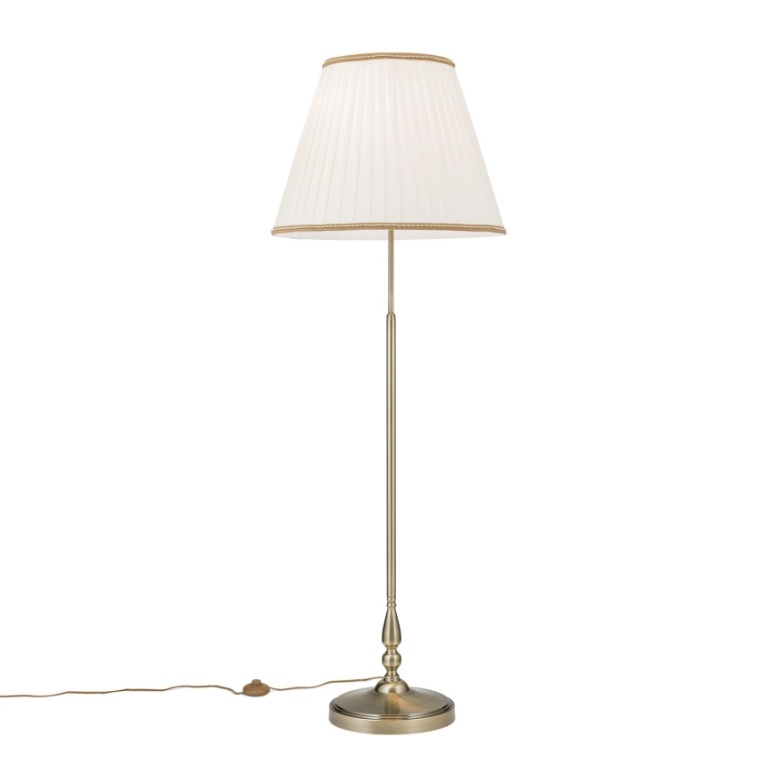 Floor lamp TONIA 2xE27/60W/230V 154 cm white/bronze