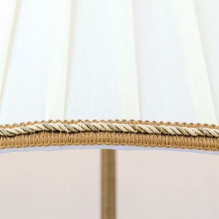 Floor lamp TONIA 2xE27/60W/230V 154 cm white/bronze