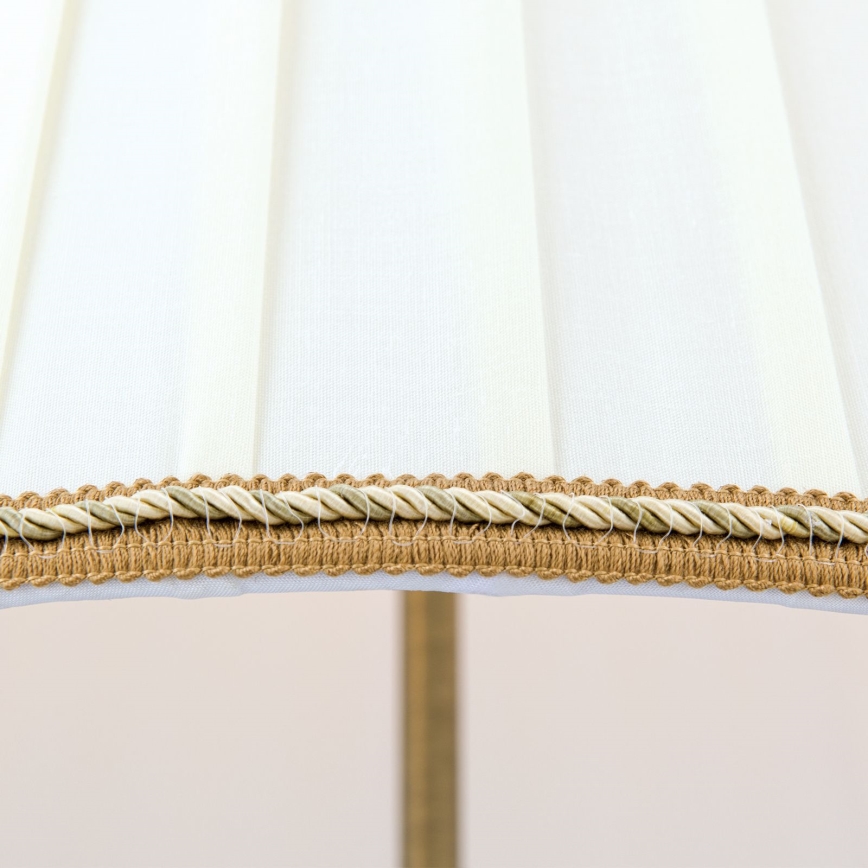 Floor lamp TONIA 2xE27/60W/230V 154 cm white/bronze
