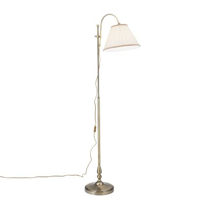 Floor lamp TONIA 1xE27/60W/230V 183 cm white/bronze