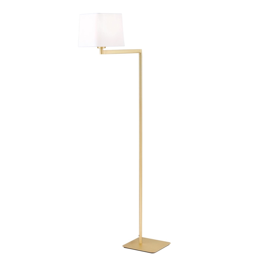 Floor lamp CARLTON 1xE27/40W/230V white/gold