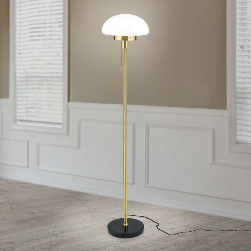 Floor lamp SPARTA 1xE27/40W/230V gold/black