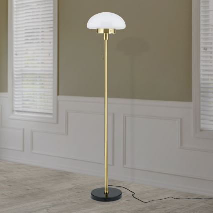 Floor lamp SPARTA 1xE27/40W/230V gold/black
