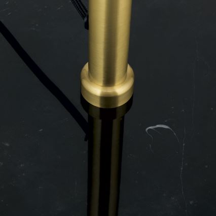 Floor lamp SPARTA 1xE27/40W/230V gold/black