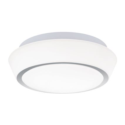 Bathroom ceiling light TENA, 2x E27/60W/230V, Ø 30 cm, IP44, white