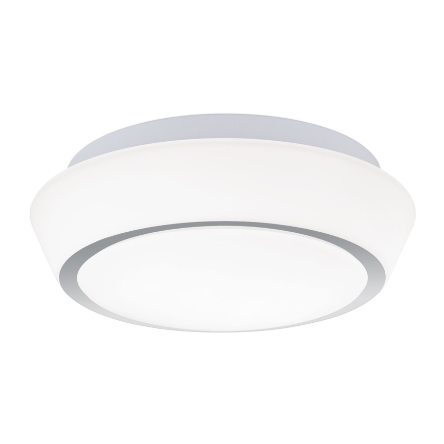 Bathroom ceiling light TENA, 2x E27/60W/230V, Ø 30 cm, IP44, white