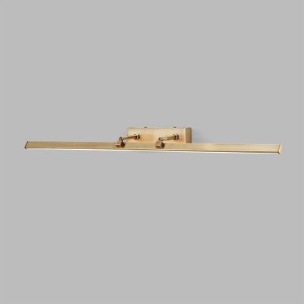 LED Picture light PUBLIO LED/15W/230V 75 cm gold/patina