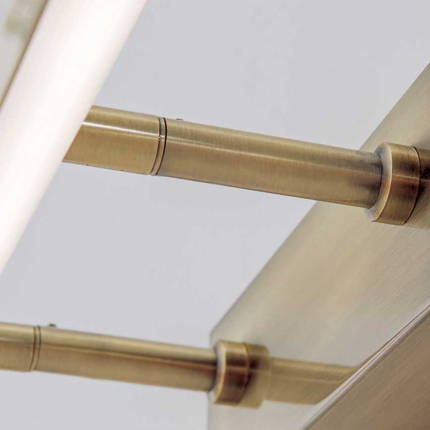LED Picture light PUBLIO LED/15W/230V 75 cm gold/patina