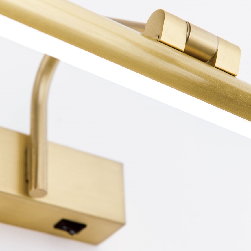 LED Picture light PORTRAIT LED/6W/230V 30 cm gold