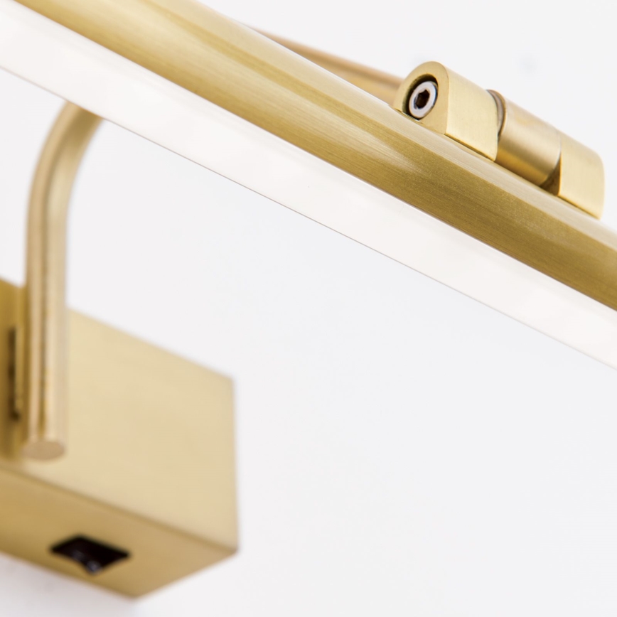 LED Picture light PORTRAIT LED/12W/230V 60 cm gold