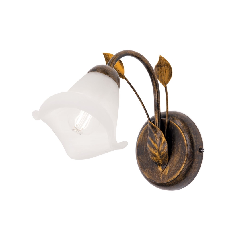 Wall lamp SISI 1xE14/40W/230V bronze/patina