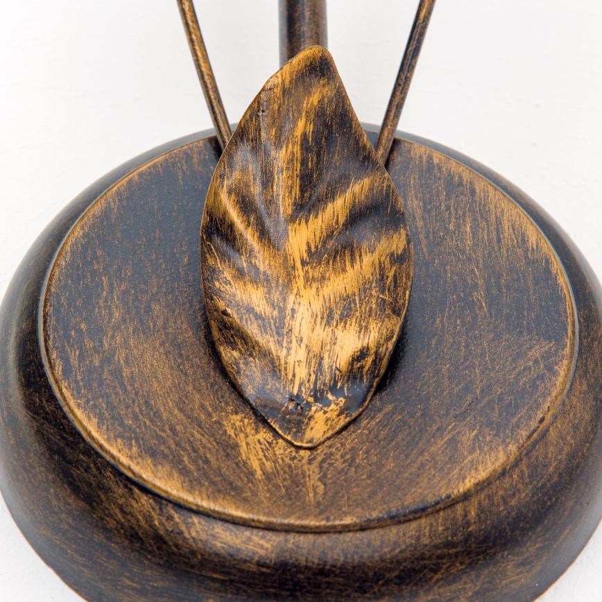 Wall lamp SISI 1xE14/40W/230V bronze/patina