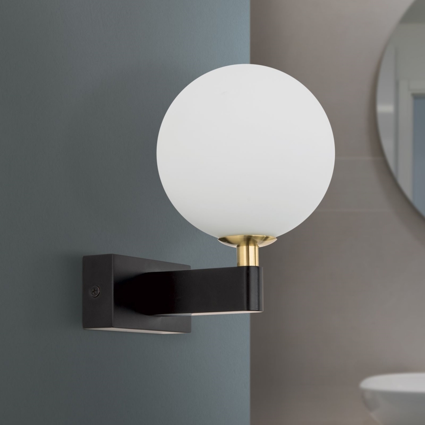 Bathroom wall light MARA 1xG9/20W/230V IP44 black