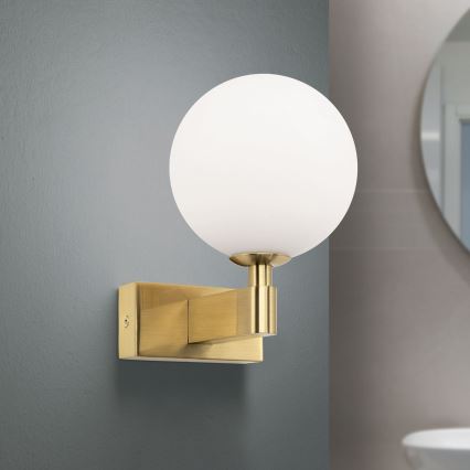 Bathroom wall light MARA 1xG9/20W/230V IP44 gold