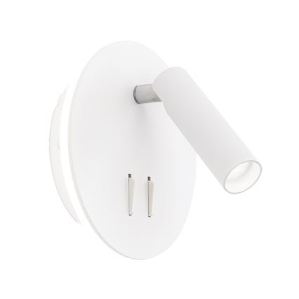 LED Wall spotlight LENNY LED/6W/230V + LED/3W white
