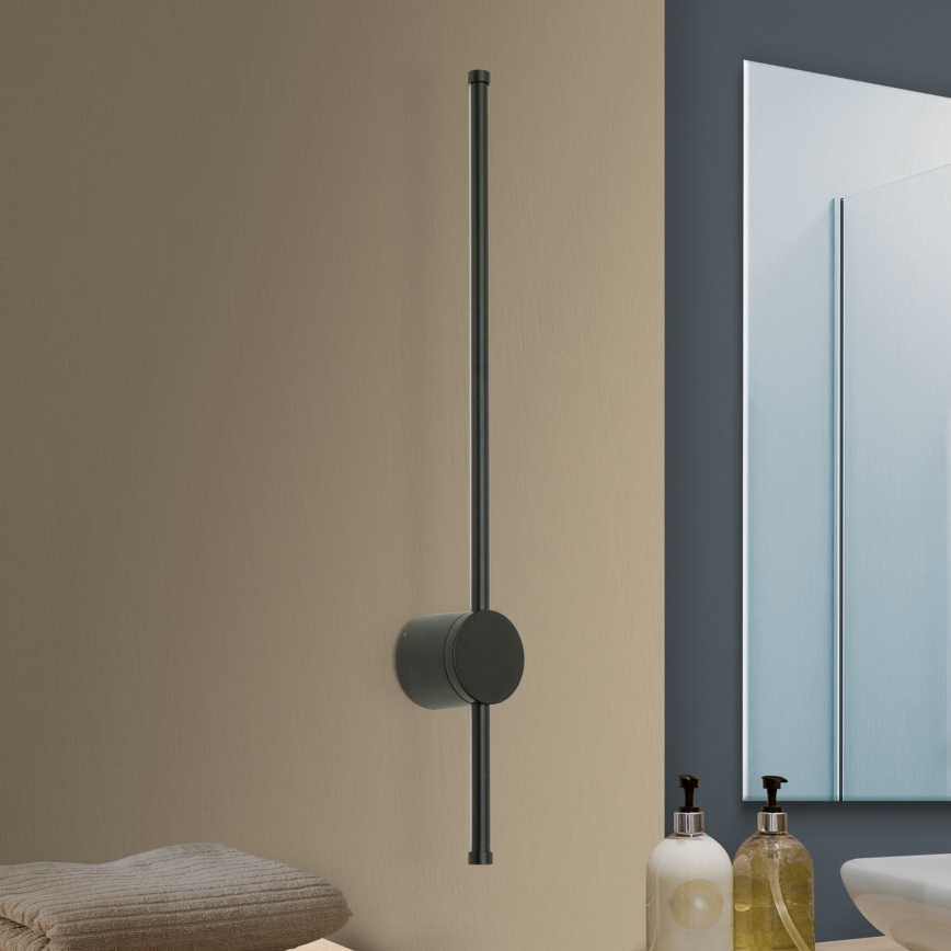 LED Bathroom mirror lighting FERDINAND LED/12W/230V IP54 black