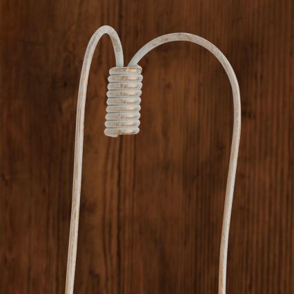 Wall lamp VELA 2xE14/40W/230V white/gold/patina