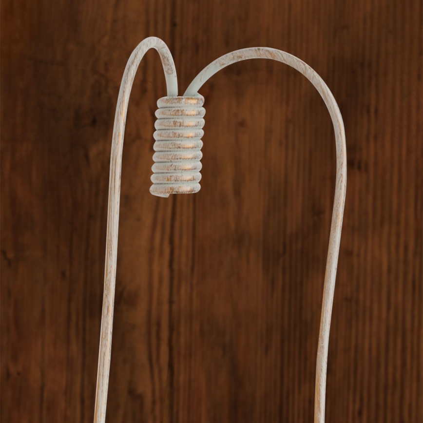 Wall lamp VELA 2xE14/40W/230V white/gold/patina