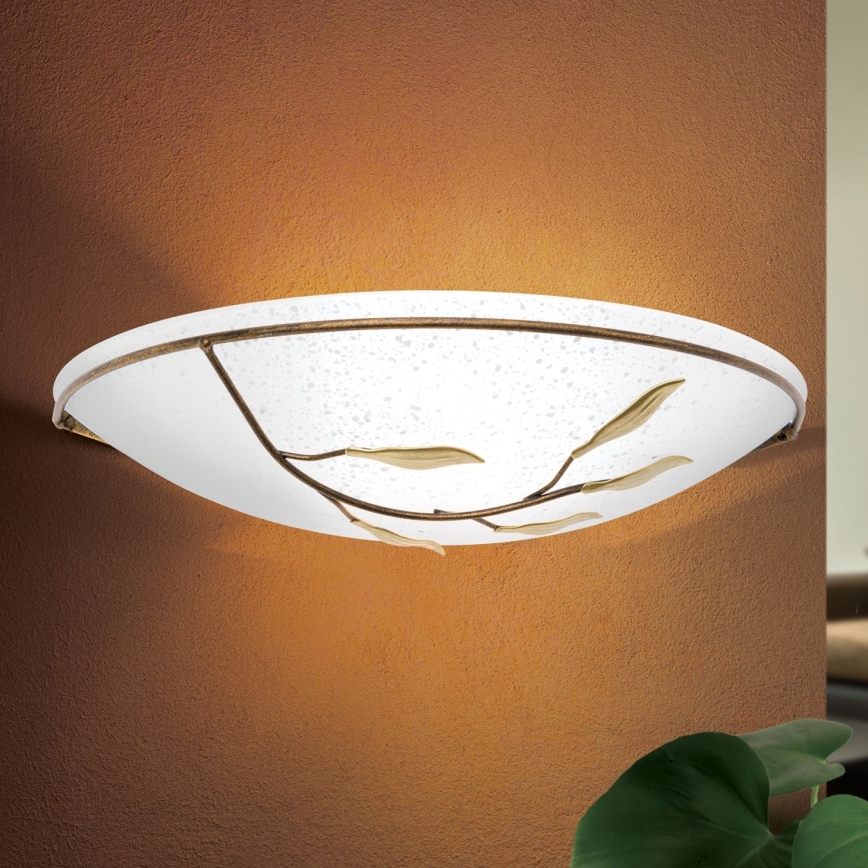 Orion WA 2-943/1 - Wall light LUCA 1xE27/60W/230V bronze/patina