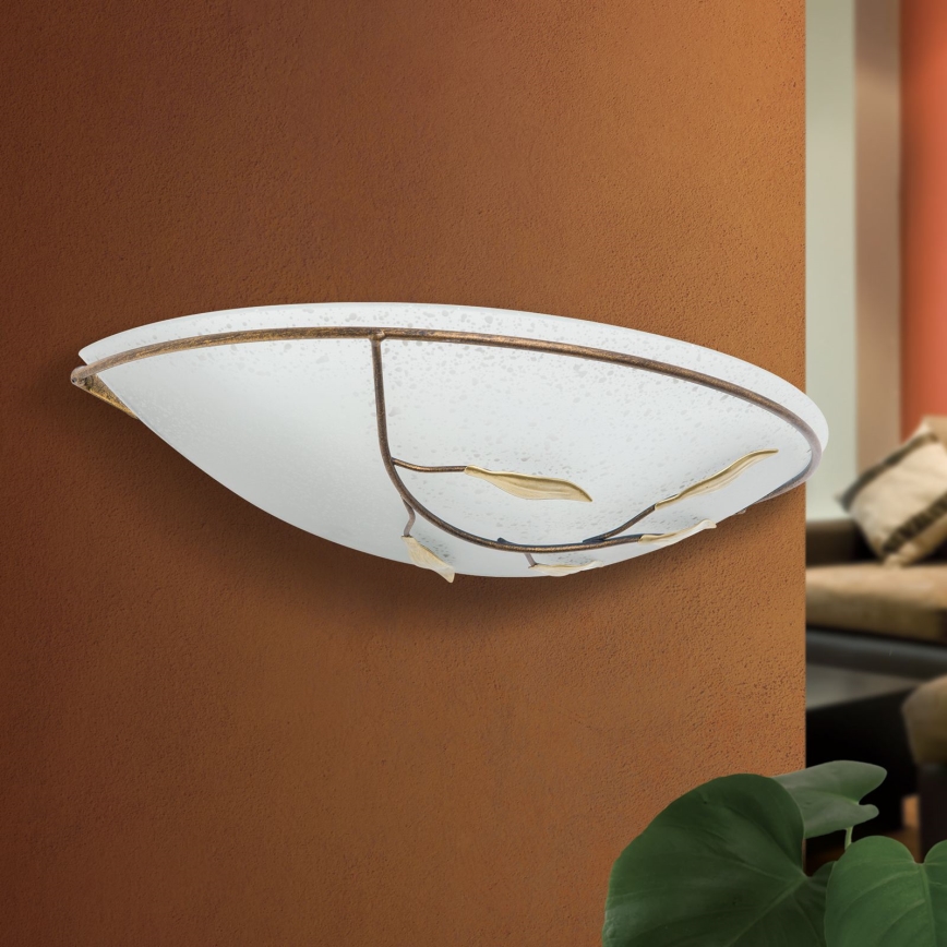 Orion WA 2-943/1 - Wall light LUCA 1xE27/60W/230V bronze/patina