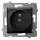 Ospel - ARIA Frameless 230V Wall Socket, Black