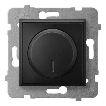 Ospel - ARIA Frameless Rotary Dimmer, Black