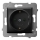 Ospel - ARIA Frameless Schuko Wall Socket 230 V, Black