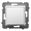 Ospel - ARIA Frameless Single-Pole Switch No. 1/0, White