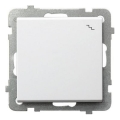 Ospel - Frameless staircase switch No. 6 SONATA White