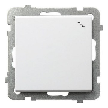 Ospel - Frameless staircase switch No. 6 SONATA White