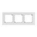 Ospel - SONATA 3-Gang Frame, Matte White