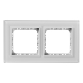 Ospel - SONATA Double Frame, Glossy White