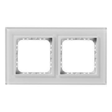 Ospel - SONATA Double Frame, Glossy White