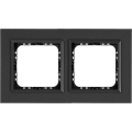 Ospel - SONATA Double Frame, Matte Black