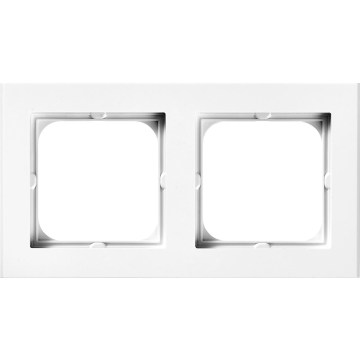 Ospel - SONATA Double Frame, White
