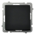 Ospel - SONATA Frameless Single-Pole Switch, 1-Gang, Black