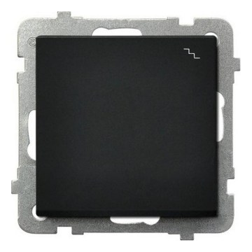 Ospel - SONATA Frameless Staircase Switch No. 6, Black