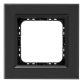 Ospel - SONATA Single-Gang Frame, Matte Black