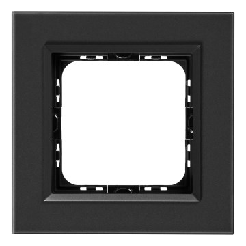 Ospel - SONATA Single-Gang Frame, Matte Black