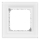 Ospel - SONATA single-gang frame, matte white