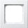 Ospel - SONATA Single-Gang Frame, White