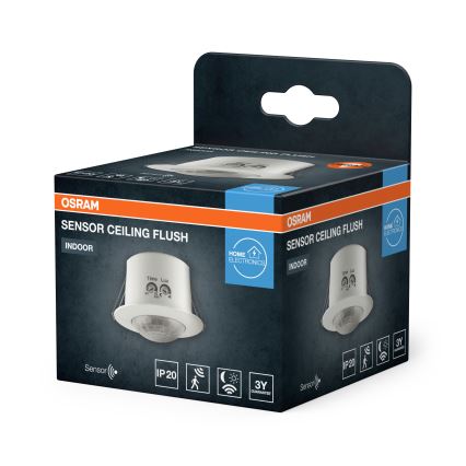 Osram - 360° Flush Recessed Motion Sensor 230V White