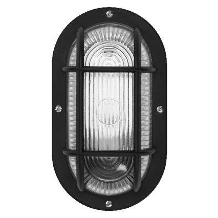 Osram - BULKHEAD Outdoor Wall Light 1xE27/10W/230V IP54 black