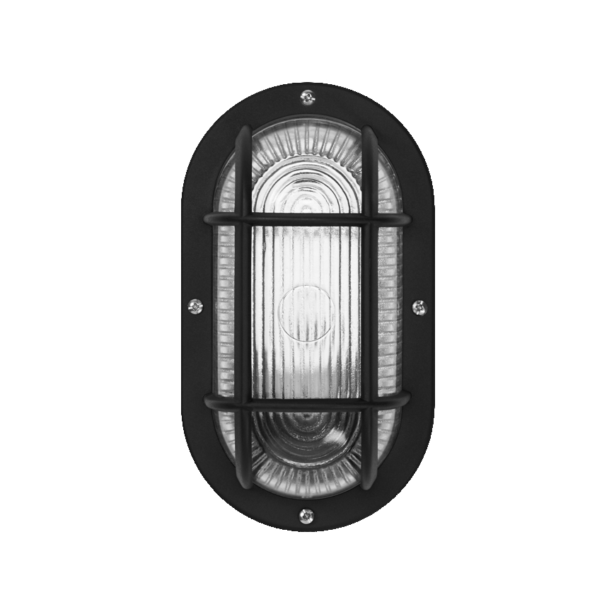 Osram - BULKHEAD Outdoor Wall Light 1xE27/10W/230V IP54 black