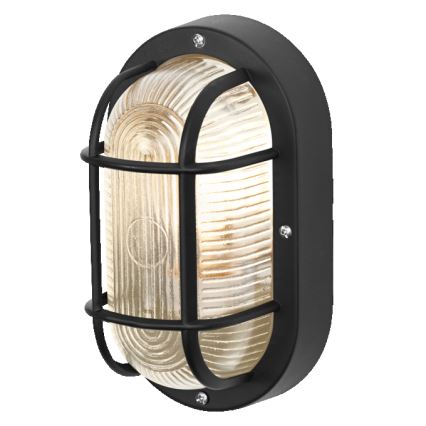 Osram - BULKHEAD Outdoor Wall Light 1xE27/10W/230V IP54 black