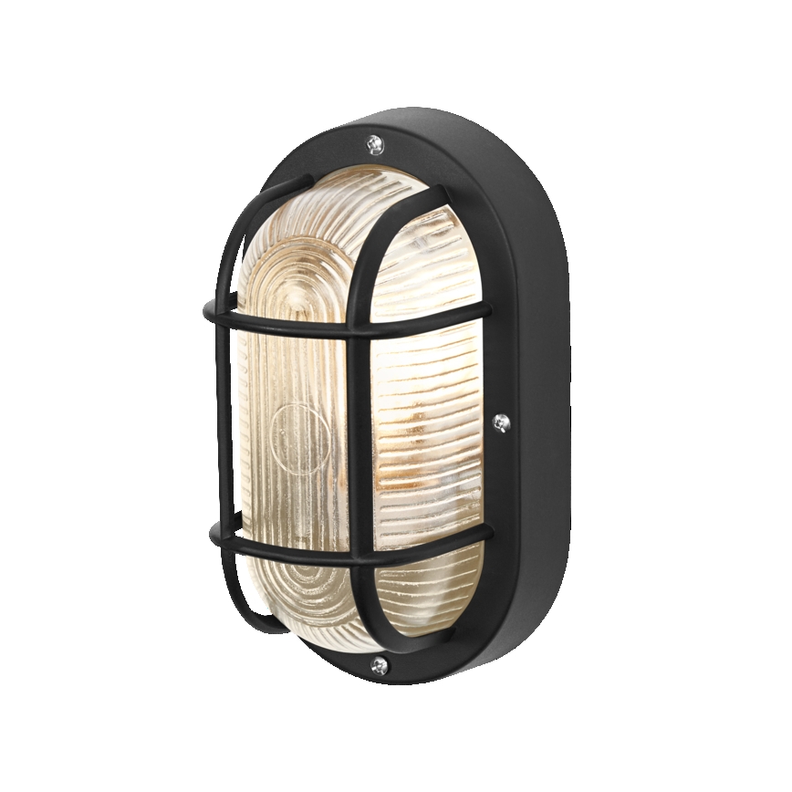 Osram - BULKHEAD Outdoor Wall Light 1xE27/10W/230V IP54 black