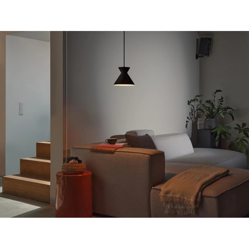 Osram - Cable-hung pendant DECOR WAIST 1xE27/40W/230V black