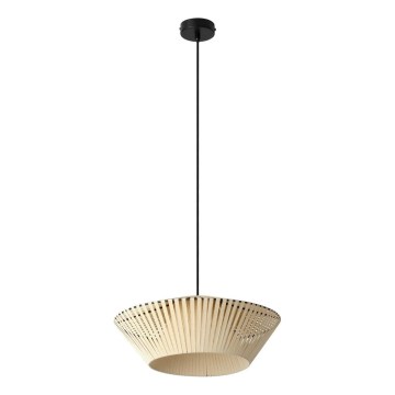 Osram - Cable-hung pendant light DECOR STRIPES 1xE27/10W/230V Ø 40.5 cm beige