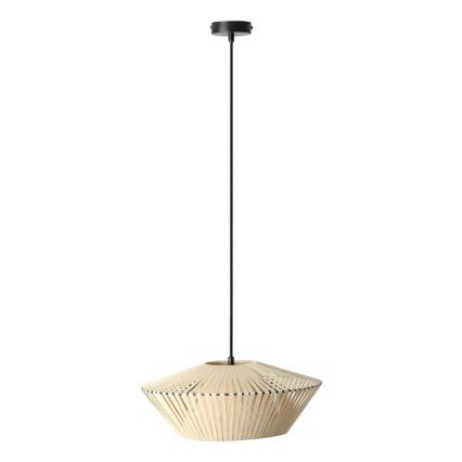 Osram - Cable-hung pendant light DECOR STRIPES 1xE27/10W/230V Ø 40.5 cm beige