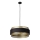Osram - Cable-suspended pendant DECOR HORNET 3xE27/10W/230V, Ø 50 cm, black/gold